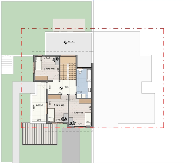 דגם מרווה   קומה א 