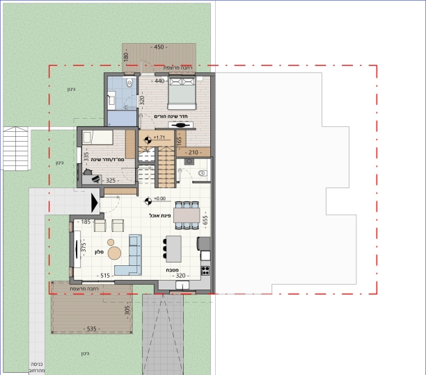 דגם מרווה   קומת קרקע 