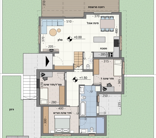 דגם קורנית   קומה מלאה 